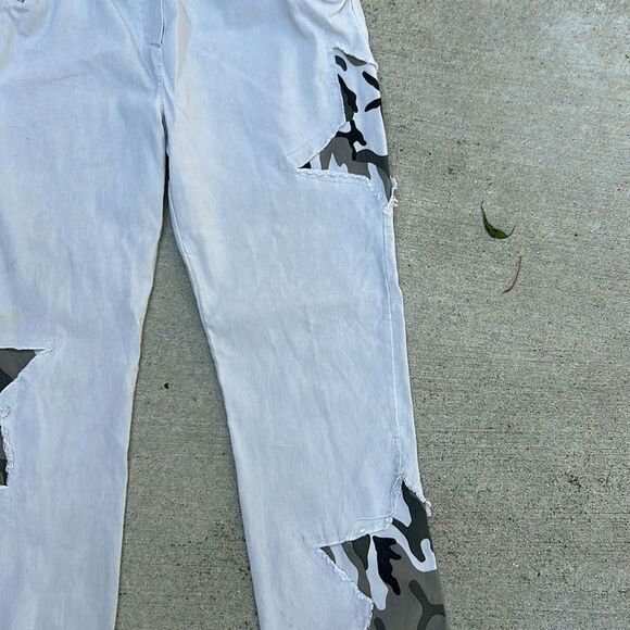 Venti 6 Joggers Solid w/Camo Star Patches, worn once size S - Picture 4 of 14